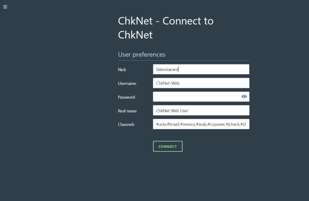 الدخول الى رابط موقع chknet